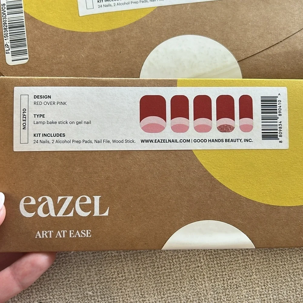 Stick on gel nail sets, NIB, set of two - Picture 2 of 3